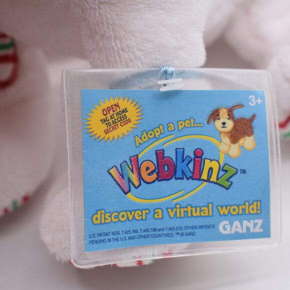 Webkinz Peppermint Puppy New with sealed tag HM467 Rare Mint Condition - Picture 13 of 13
